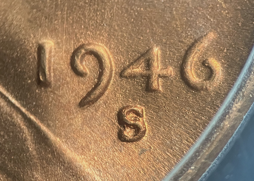 1946-S/D-Lincoln-Wheat-Cent---OMM-001,-FS-511