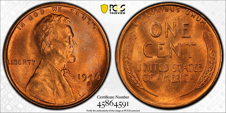 1946-S/D-Lincoln-Wheat-Cent---OMM-001,-FS-511