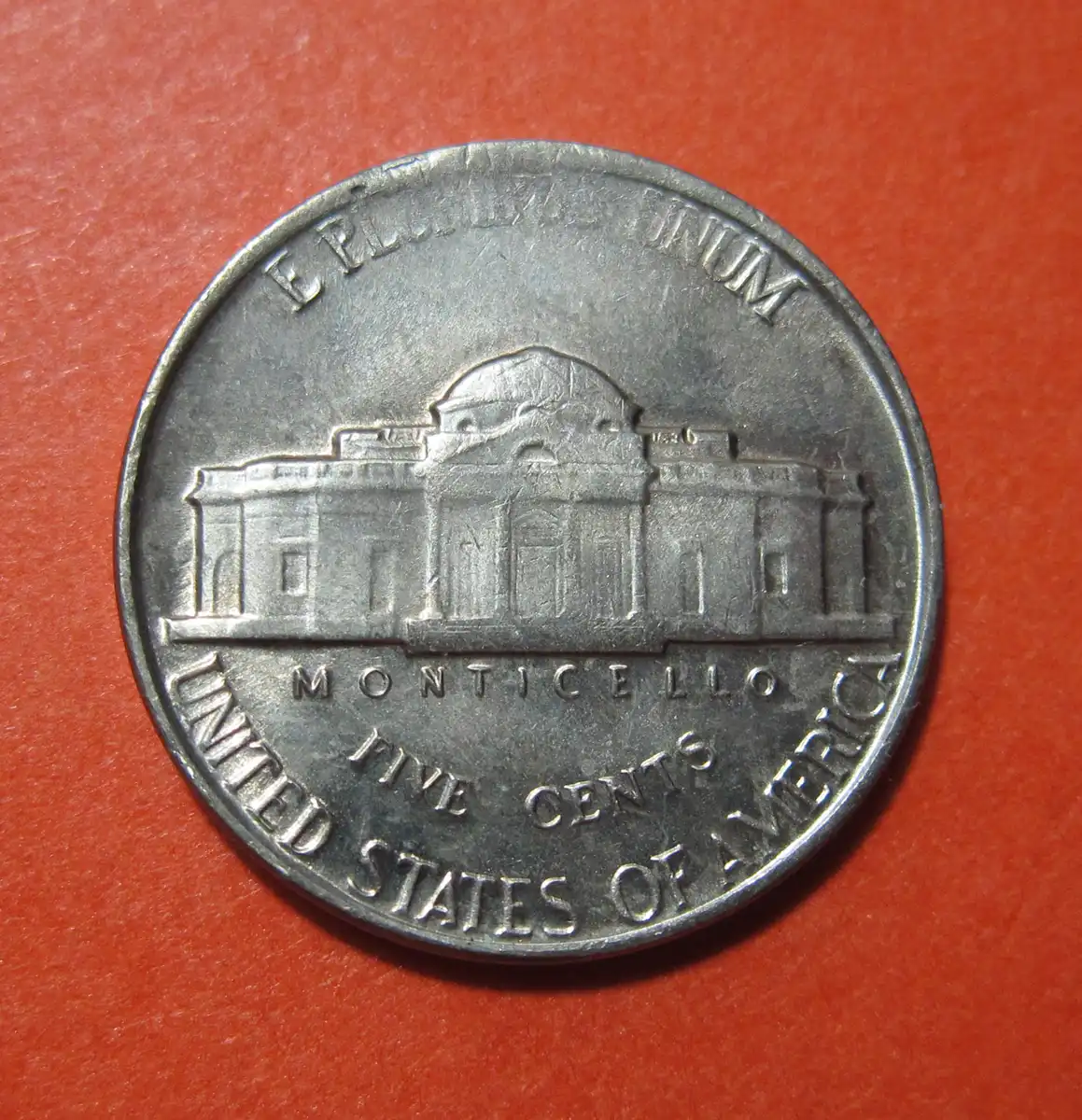 1953-Jefferson-Nickel-Mint-Error---Tapered-Planchet-4.74g