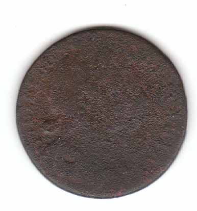 Old-Copper-Bronze-Coin-|-William-&-Mary-1/2d-1694