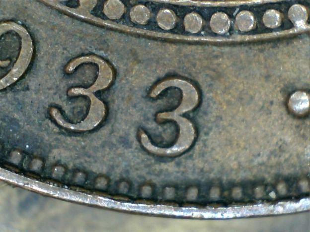 Rare-1933/32-Half-Penny---Yes-Half-Penny!