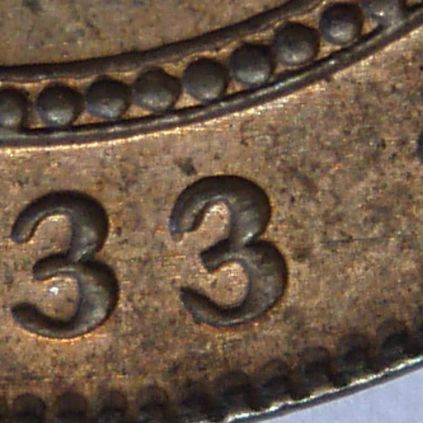 Rare-1933/32-Half-Penny---Yes-Half-Penny!