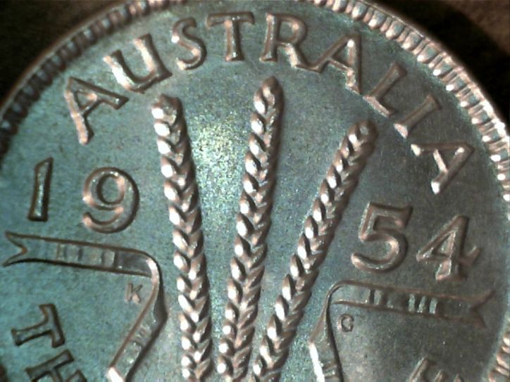 1954-Threepence