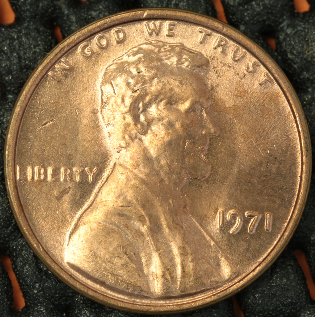 1971-Lincoln-Cents-With-Strange-Similarities