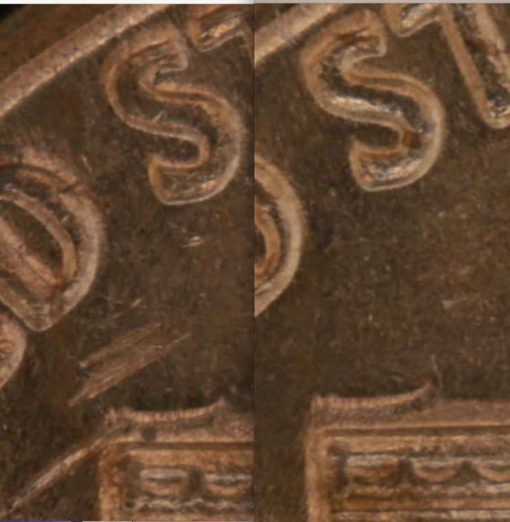 1971-Lincoln-Cents-With-Strange-Similarities