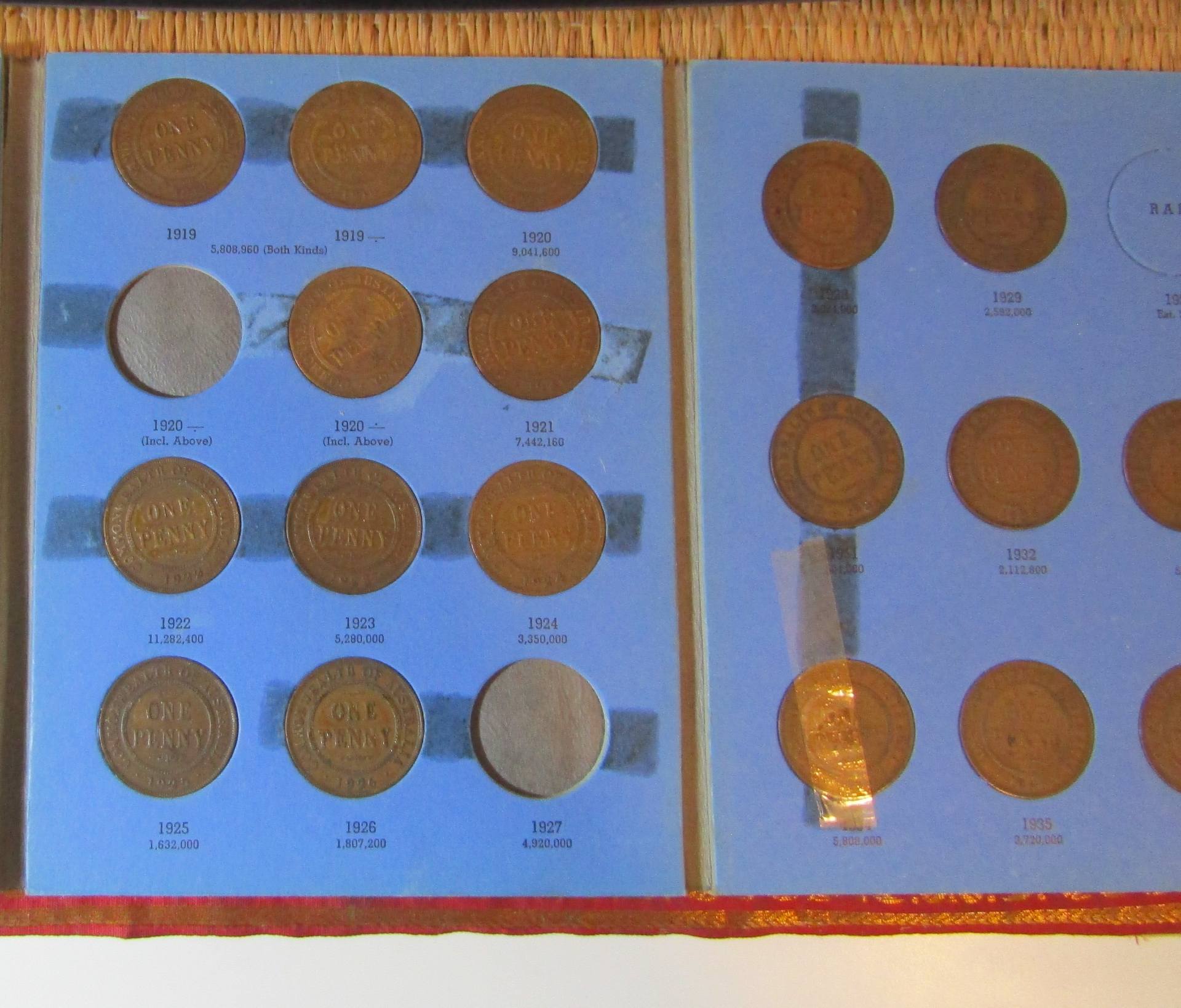 Australian-1920-Idubs-Penny---Bad-Storage-And-Burnishing