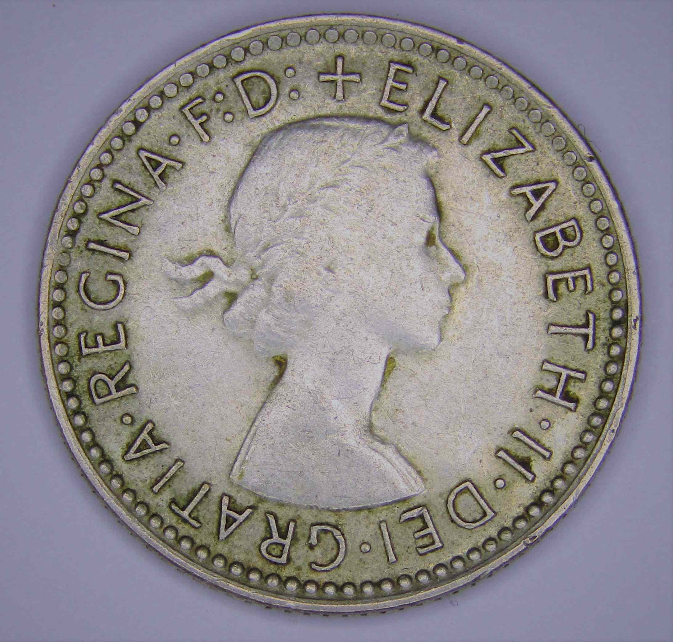 1957-Australian-Sixpence---Lamination-Crack