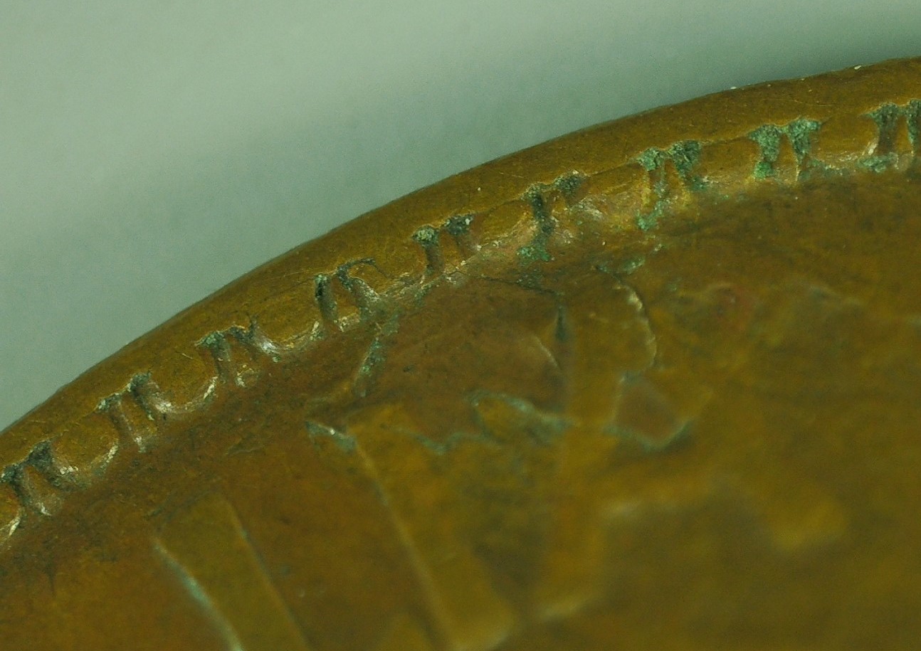 1955-Penny-With-An-Interesting-Planchet-Flaw