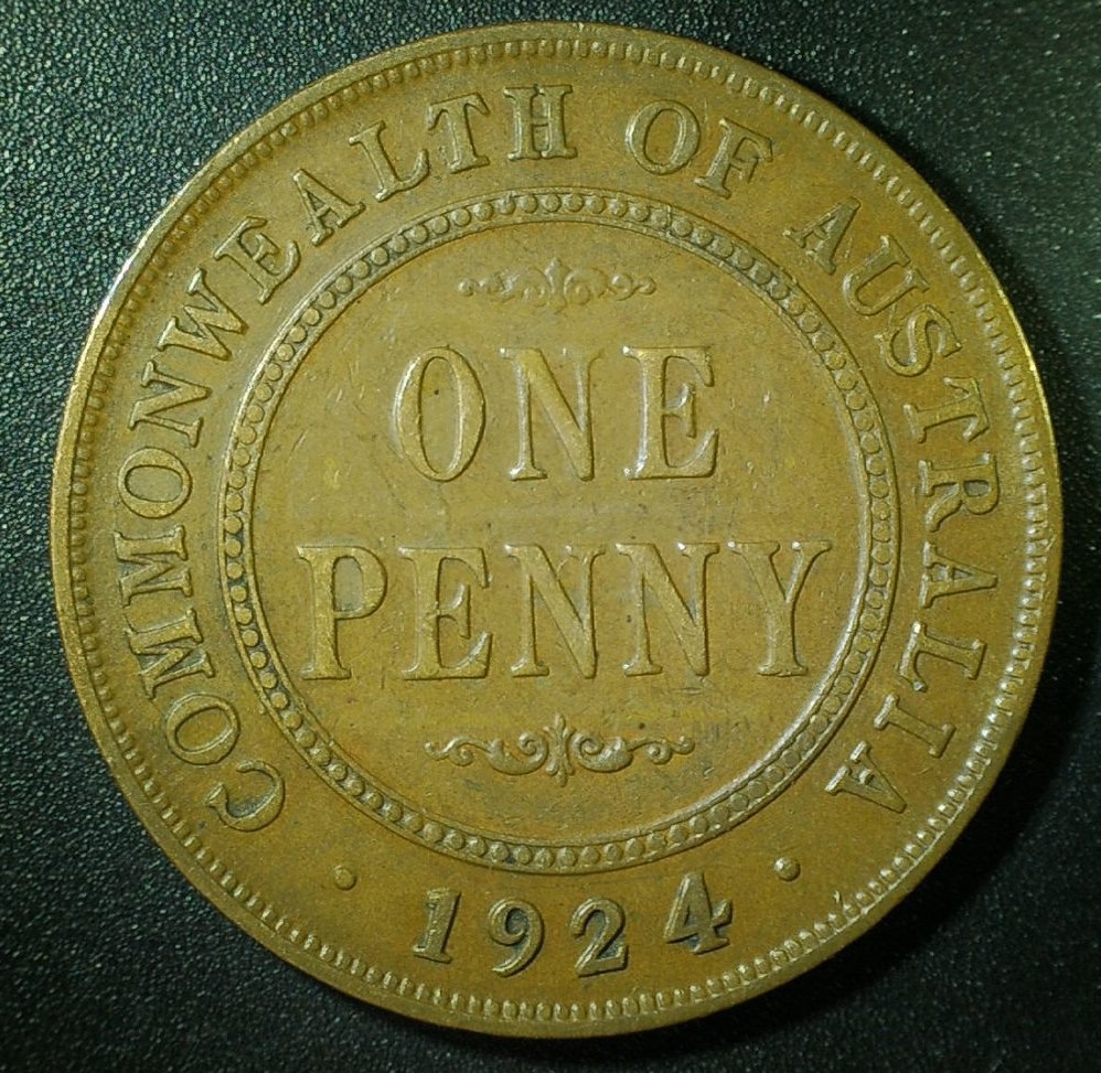 1924-Australian-Penny-With-A-Step-Down-In-The-Field
