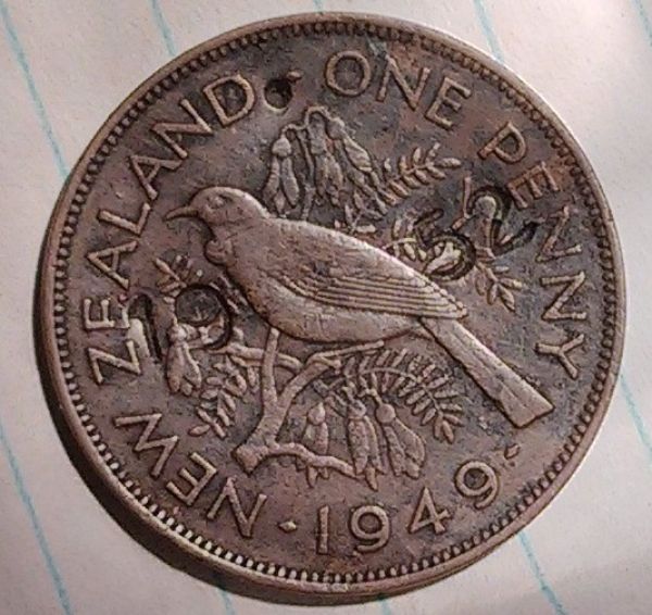 New-Zealand-1949-Penny-Overstamped-1952