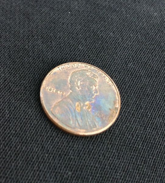 1958-Blue-Roosevelt-Dime-In-An-Old-ANACS-Holder
