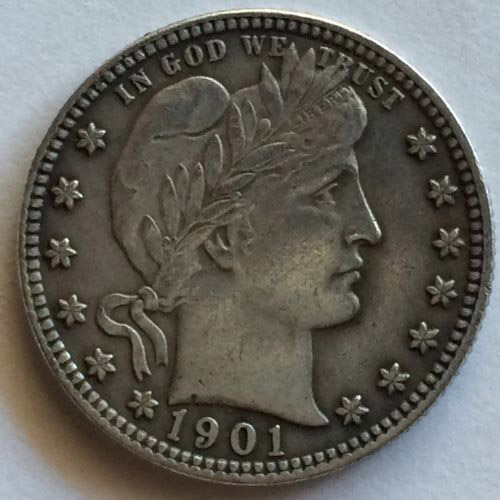 Counterfeit-1901-S-Barber-Quarter-Dollar