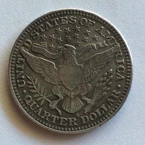 Counterfeit-1901-S-Barber-Quarter-Dollar