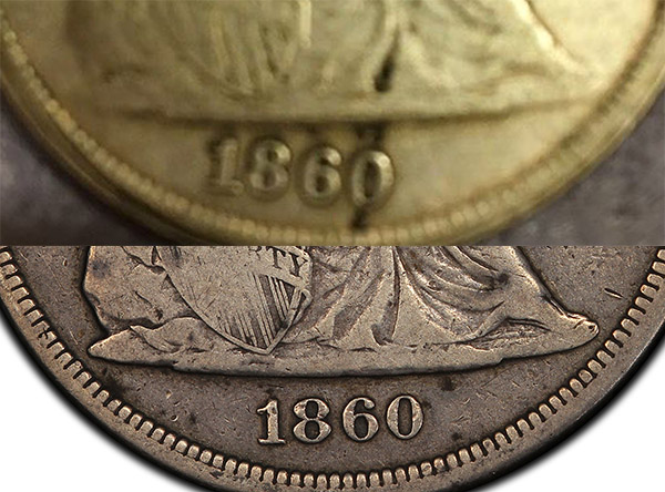 Counterfeit-1860-Liberty-Seated-Dollar