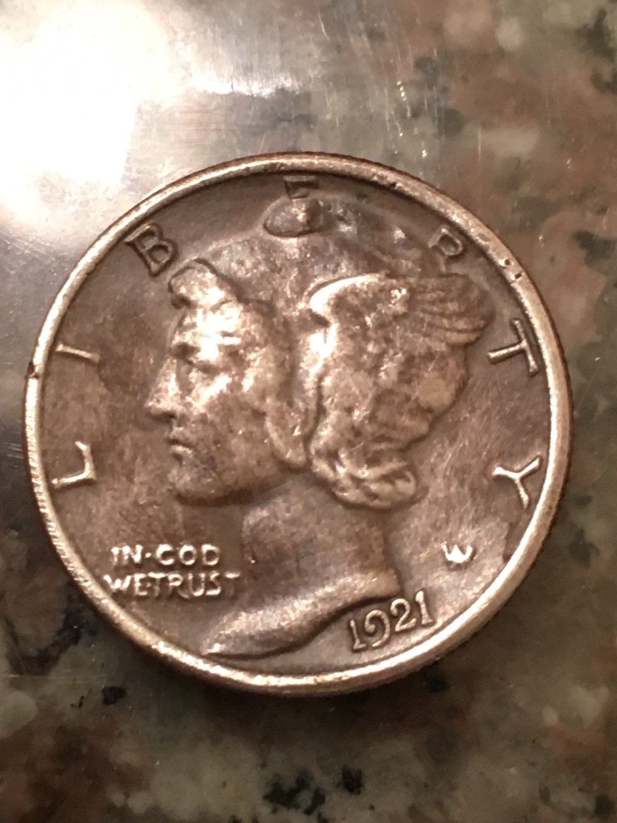 Counterfeit-1921-D-Mercury-Dime