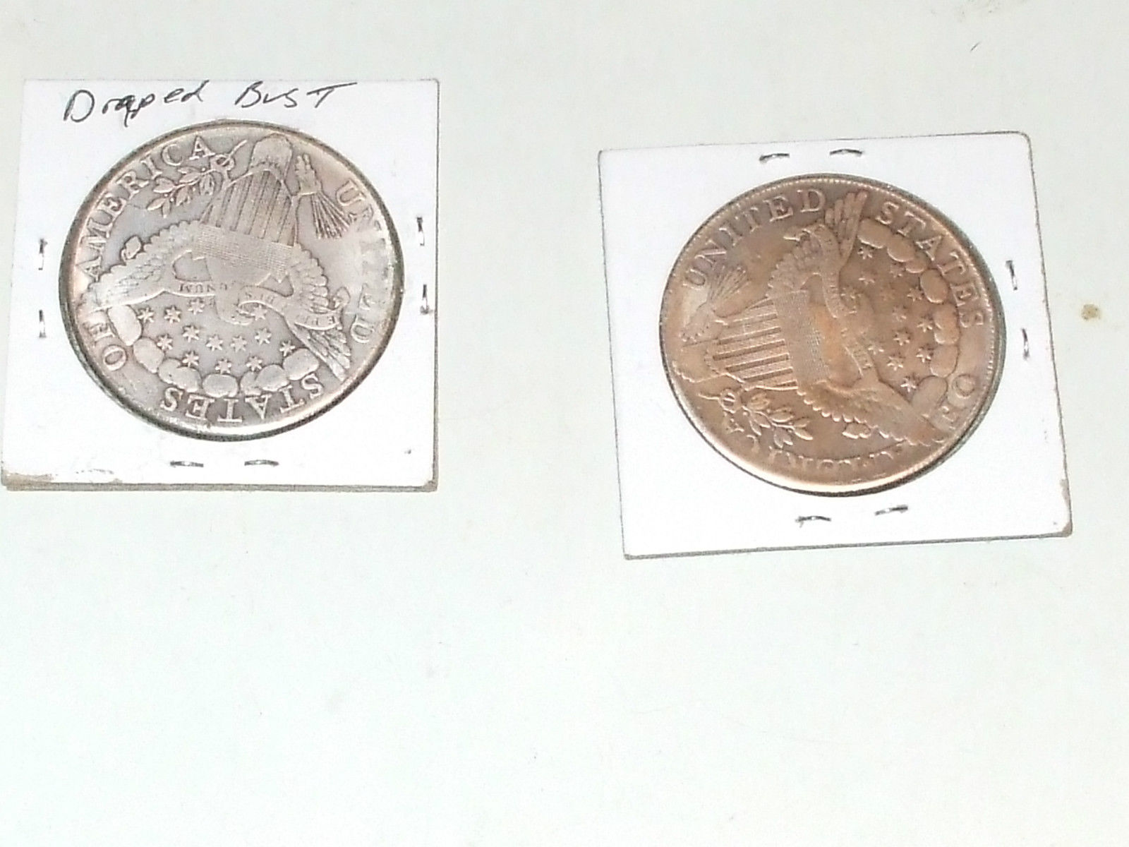 Counterfeit-1799-And-1804-Draped-Bust-Dollars
