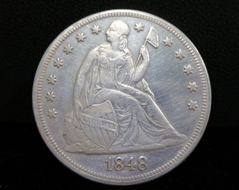 Counterfeit-1848-Liberty-Seated-Dollar