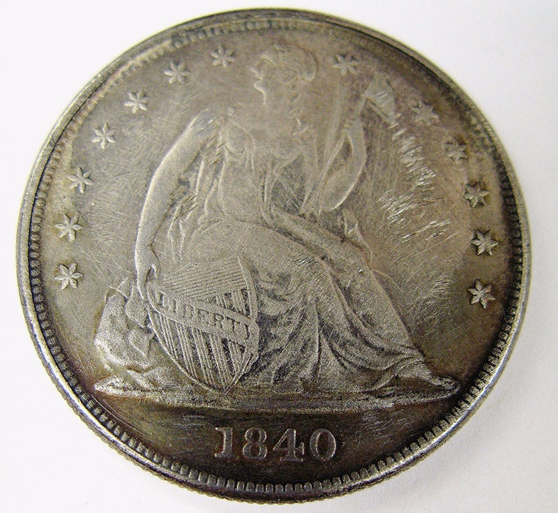 Counterfeit-1840-CC-Liberty-Seated-Dollar