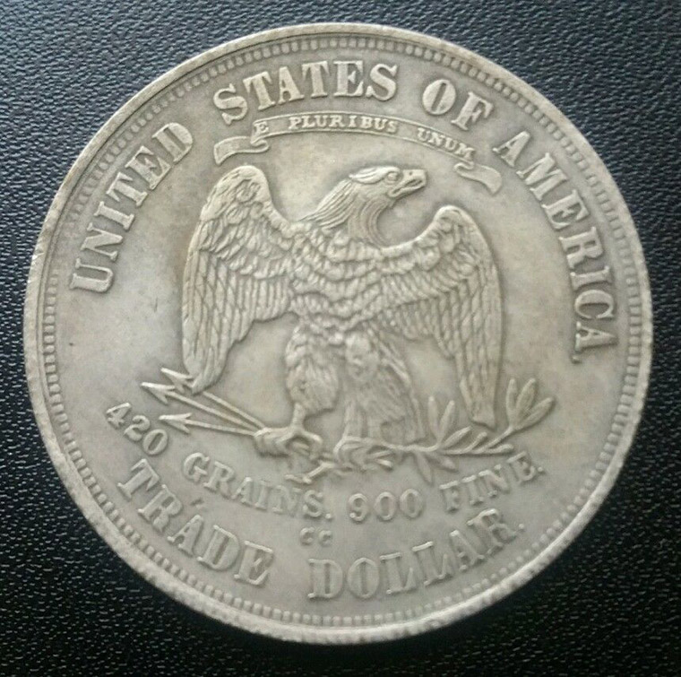 Counterfeit-1877-CC-Trade-Dollar---Nattura-Sd