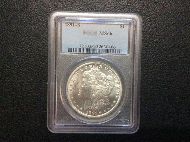 Clear-Fake-PCGS-1891-S-Morgan-Off-Ebay-Cert#-32630466