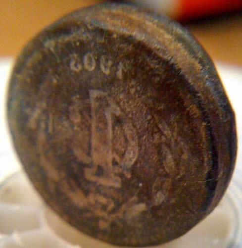 Real-Die,-Fake-Die-Or-Stamp?-Found-Metal-Detecting