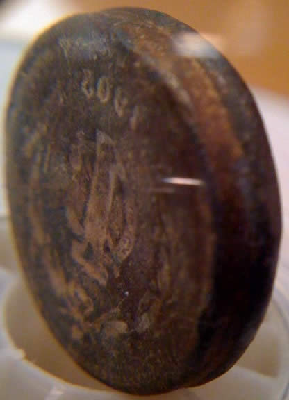 Real-Die,-Fake-Die-Or-Stamp?-Found-Metal-Detecting