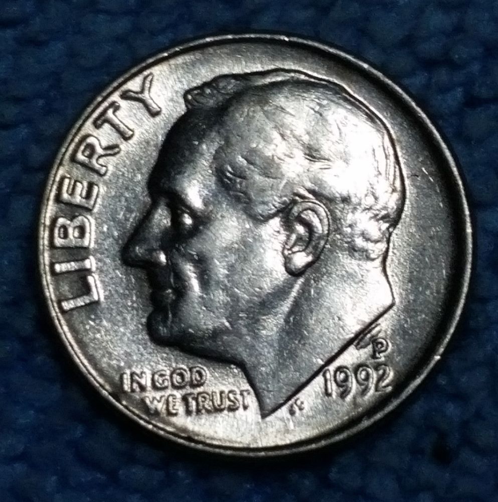 1992-P-Dime-Die-Cud-Or-Something-Else?
