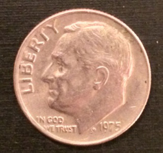 No-Mint-Mark-1975-Roosevelt-Dime,-What-Is-It?