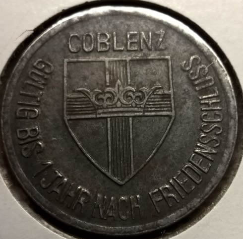 3-German-Notgeld-Coins---Coblenz,-Rastatt,-Triberg