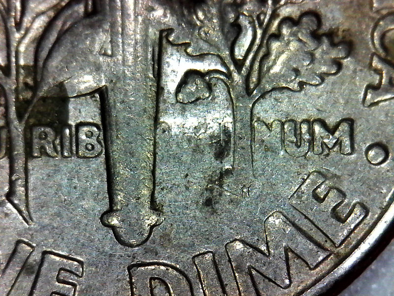 PSD-Or-Worn-Die-1991-Dime