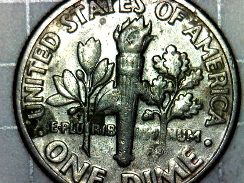 PSD-Or-Worn-Die-1991-Dime