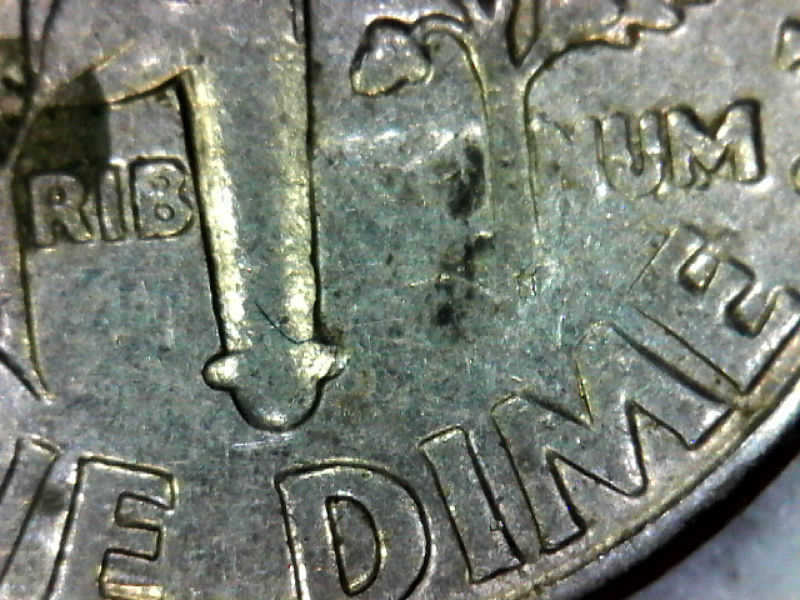 PSD-Or-Worn-Die-1991-Dime