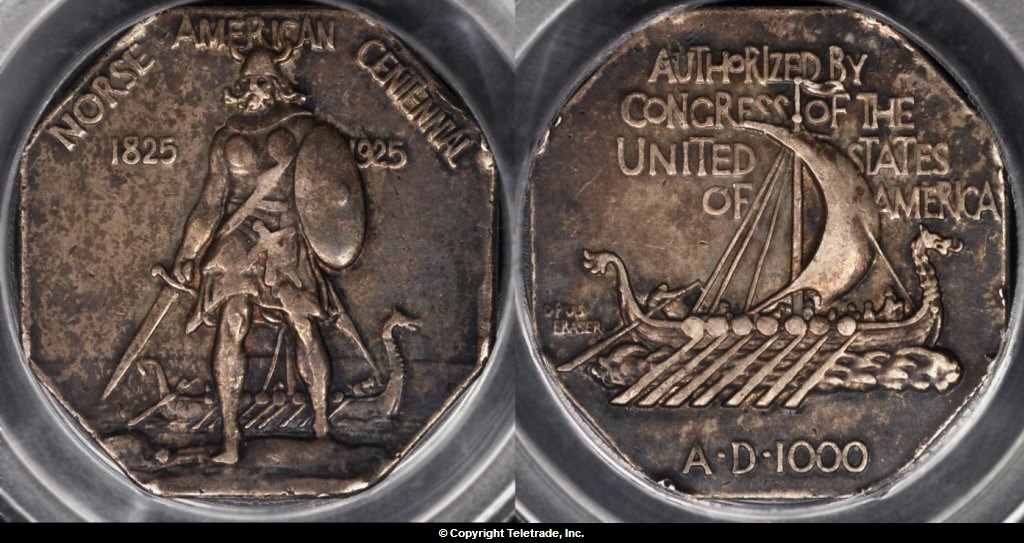 Norse-Thin-Medal-PCGS-Ag3---Post-Some-Of-Your-Norse's