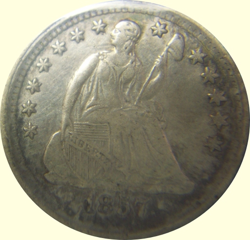 1857-Half-Dime