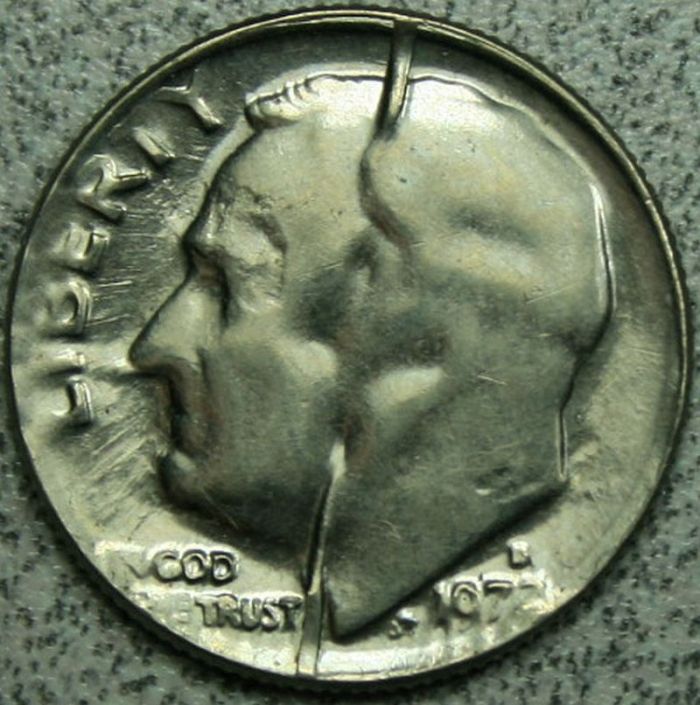 Interesting-Full-Split-And-Capped-Die-Unc