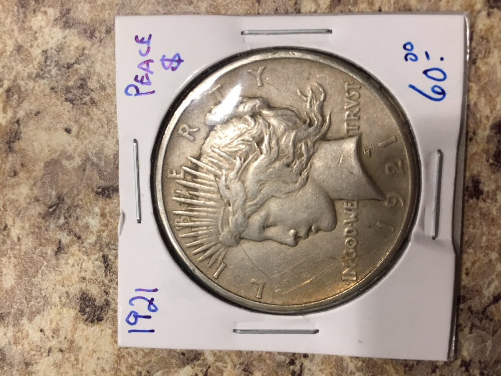 1921-Peace-Dollar