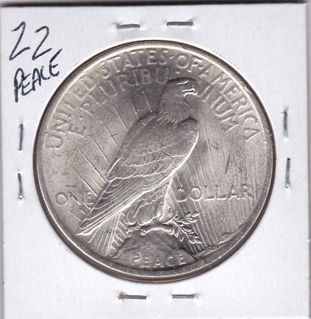 1922-Peace-Dollar