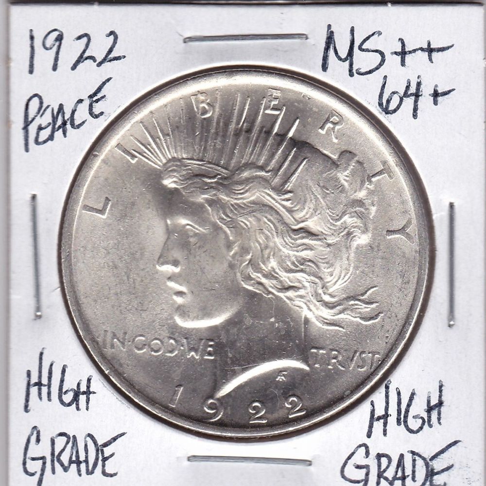 1922-Peace-Dollar