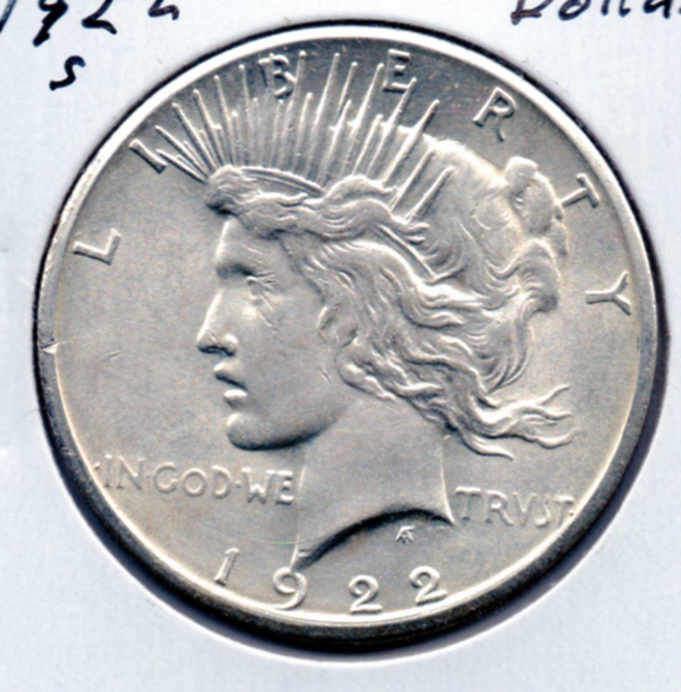 1922-S-And-1926-D-Peace-Dollars