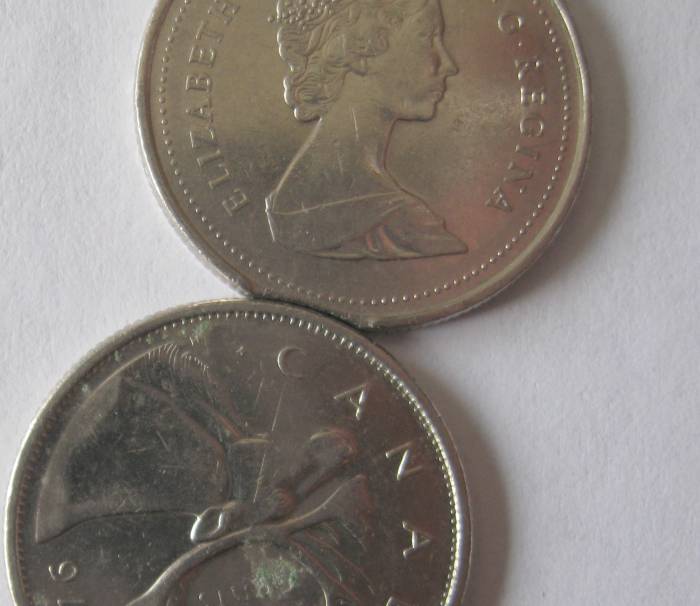 First-Clipped-25-Cent-Piece-From-Change...