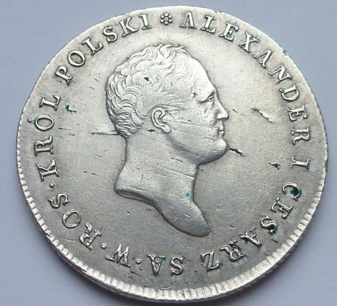 Russia-/-Poland-5-Zlotych-1817