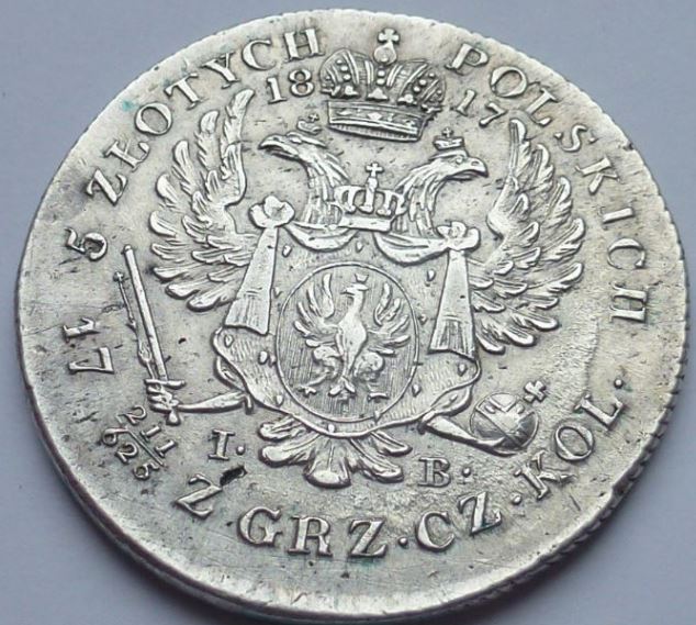 Russia-/-Poland-5-Zlotych-1817