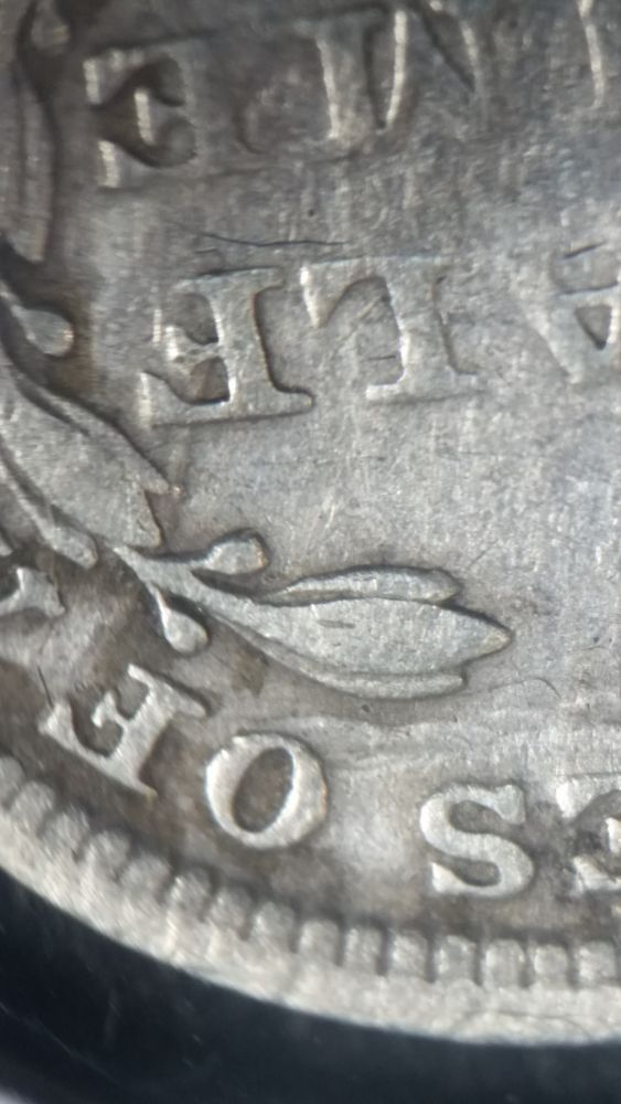 1858-Seated-Liberty-Halfdime---Massive-Die-Clash-&-Crack-S-S