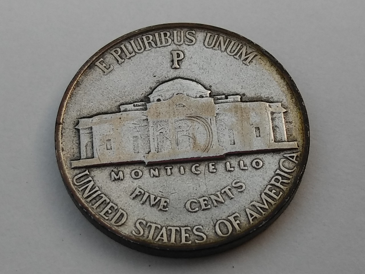 1943-Clad-Nickel-With-Copper-Layer