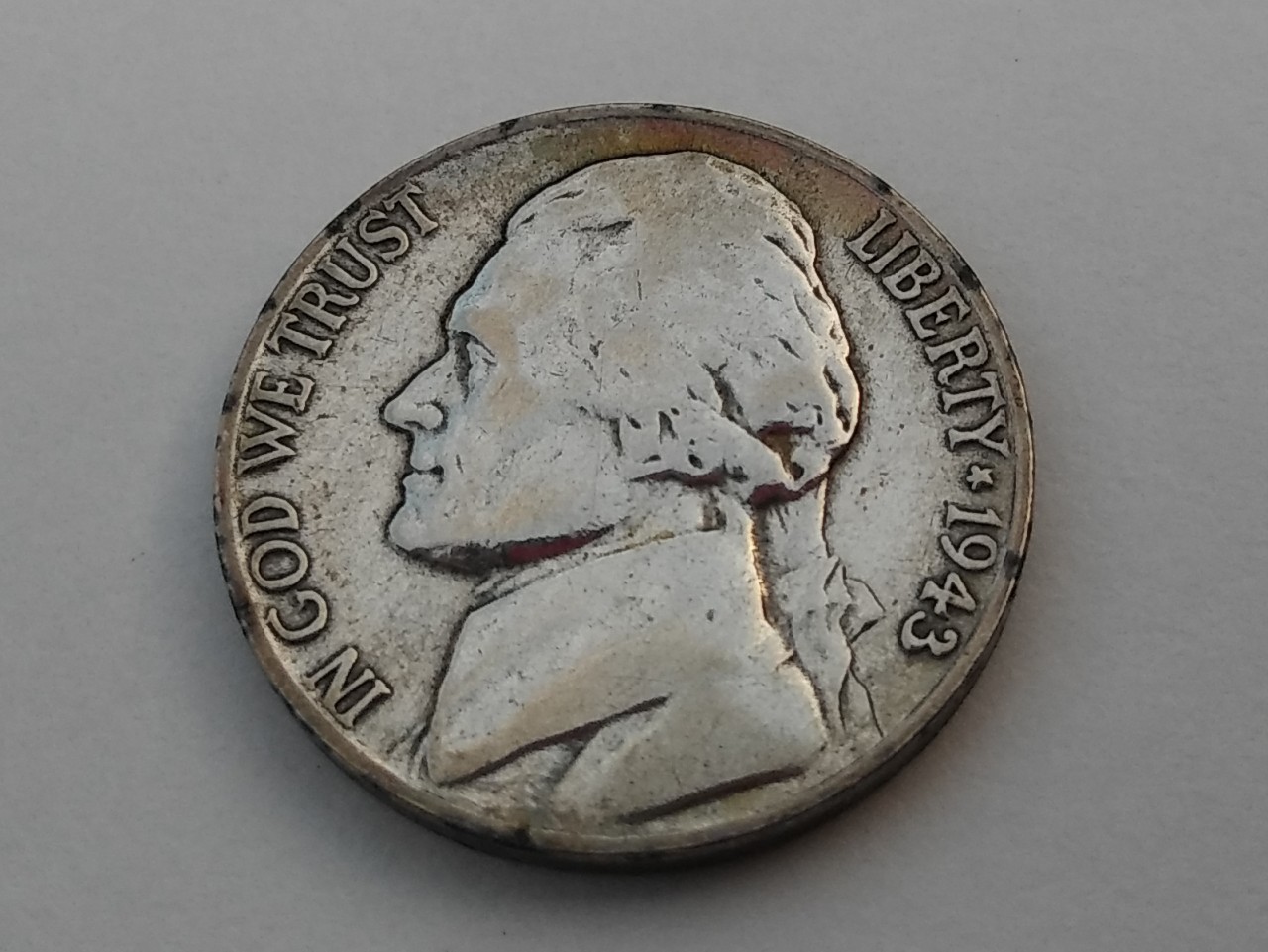 1943-Clad-Nickel-With-Copper-Layer