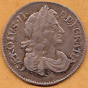 1679-Charles-II-3-Pence