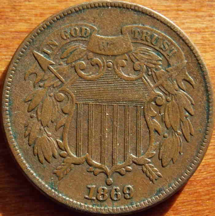 1869-Two-Cent