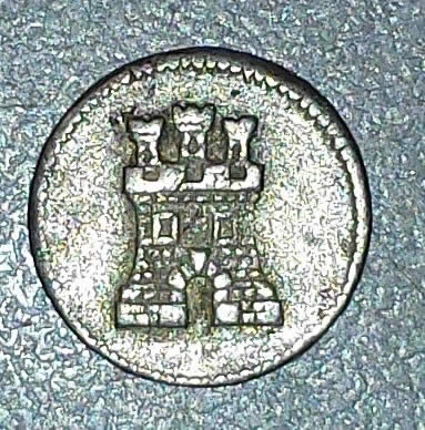 Argentina-Coin--No-Date-|-Spanish-Colonial-1/4-Real