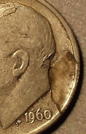 1960-Dime-Lamination-?