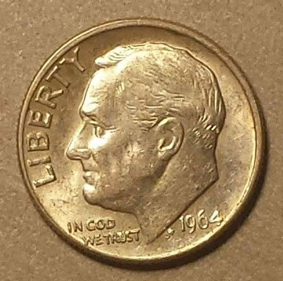 1964-Dime-Broken-Die?